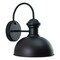 Vaxcel Franklin 1 Light Dusk to Dawn Bronze Farmhouse Barn Dome Outdoor Wall Lantern T0016 - alternate 1